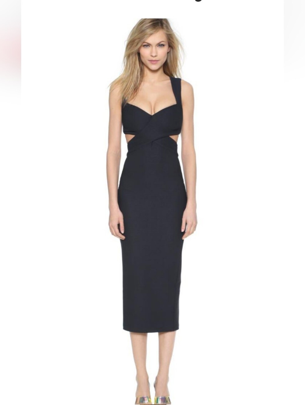 Ronny Kobo Bree dress in Navy Size Large Nwt